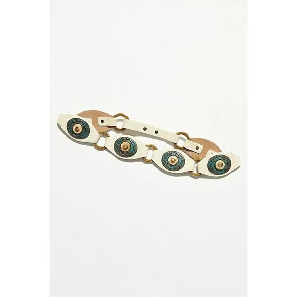 NEW FREE PEOPLE STREETS AHEAD Sz L DORADO BELT $328 - Picture 2 of 3